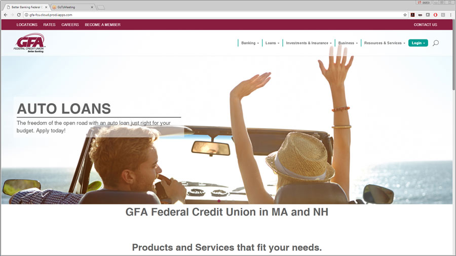 New Home Page Login